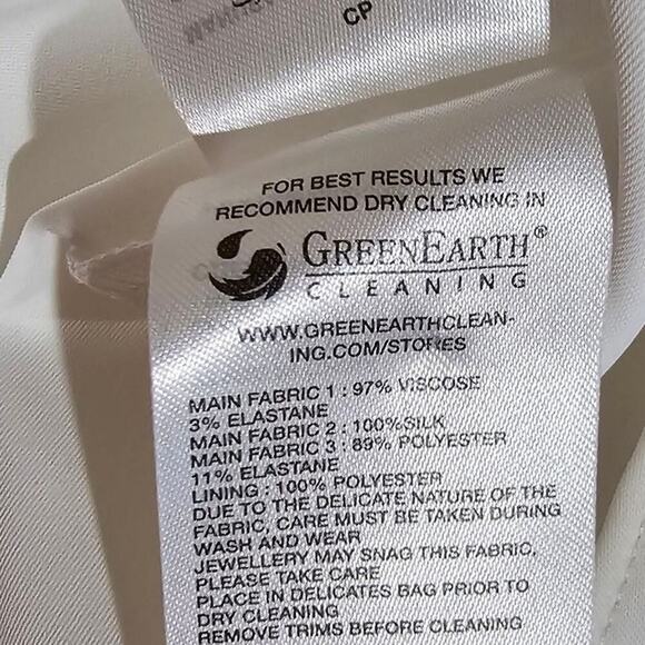 Roland Mouret Long Sleeve Bridal Wedding Cape Gown White Size 10 - Picture 11 of 12